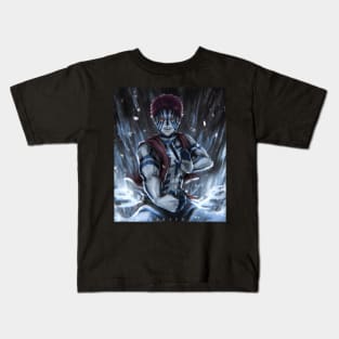 Hand to Hand Demon Akaza Kids T-Shirt